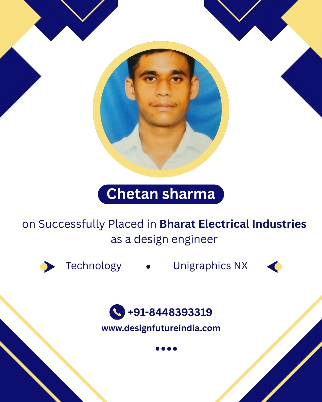 Placement certificate 1