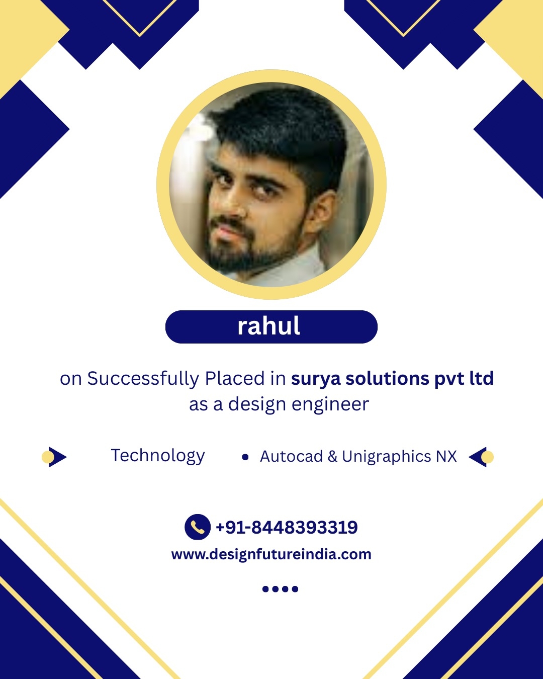 Placement certificate 1